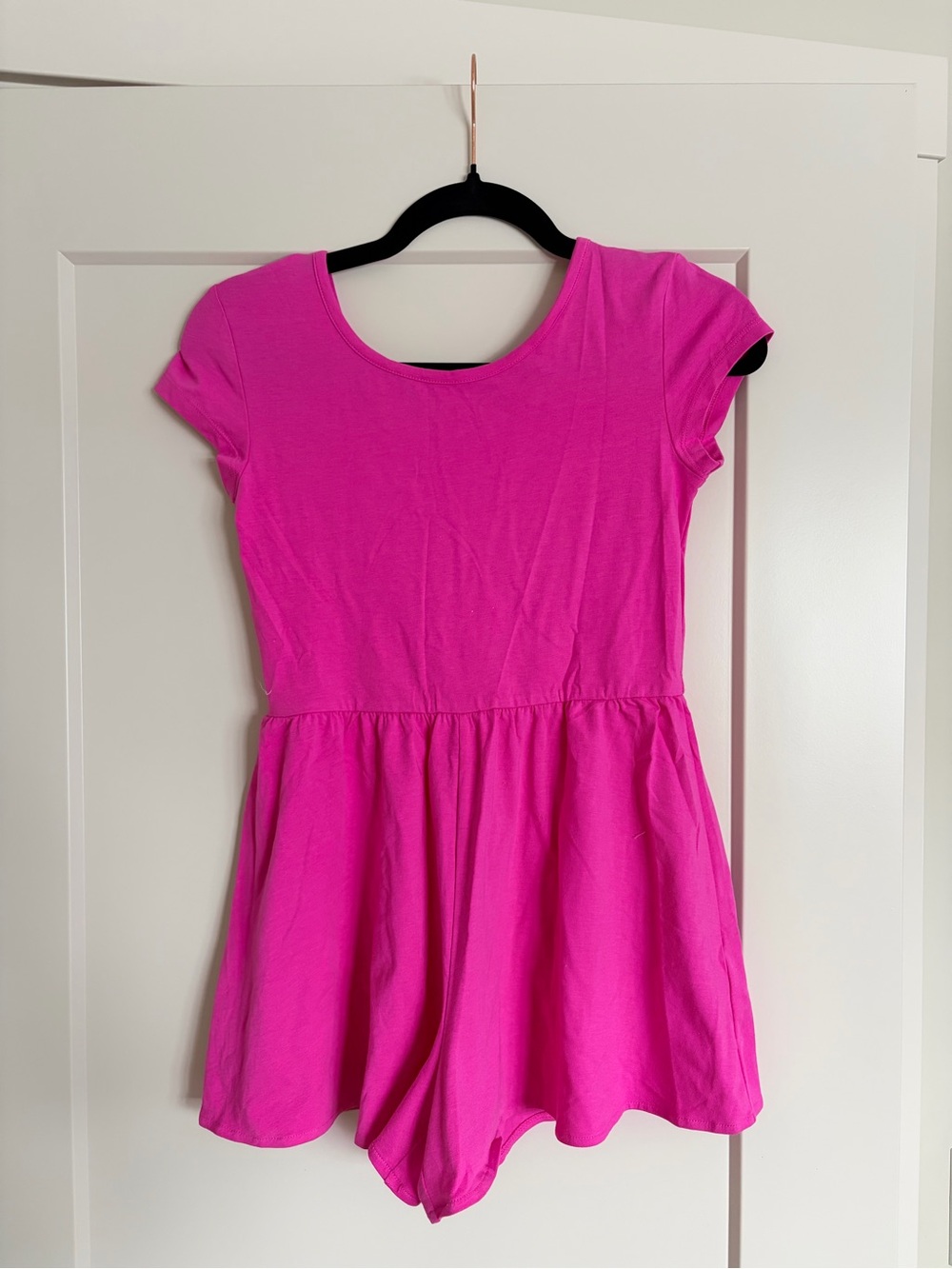 GAP Girls' Fuchsia Short Sleeve Cotton Romper - BNWT!